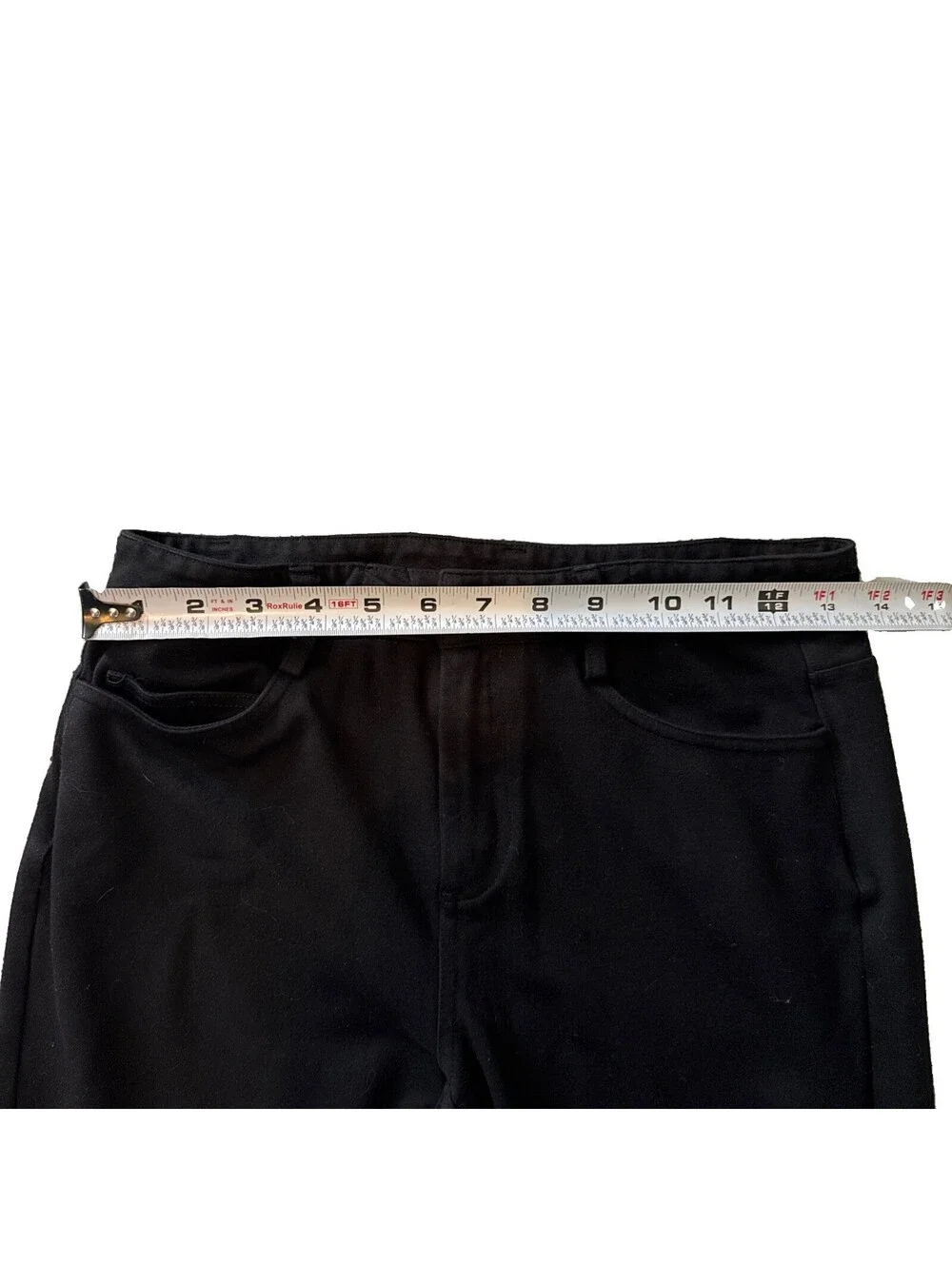 Michael Kors Women's Black Skinny Stretch Ponte Pants High Rise Size S